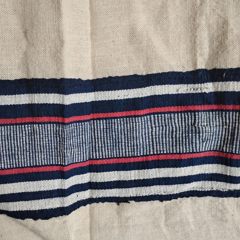 Burlap Sack Dress Medium Woven Maxi Lagenlook Festival Boho Hand Made Pockets - Picture 9 of 15